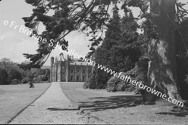 SHELTON ABBEY HOUSE FROM AVENUE E.